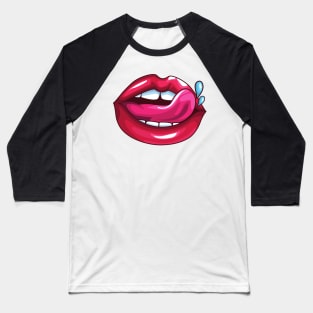 Pop art makeup Baseball T-Shirt